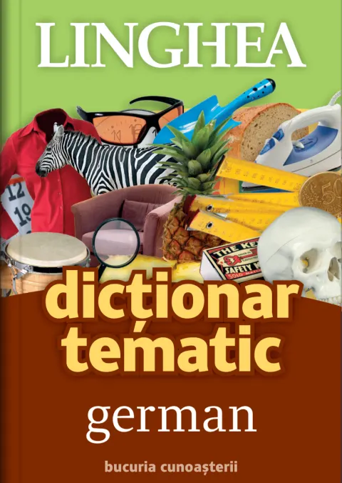 Coperta cărții Dictionar tematic german