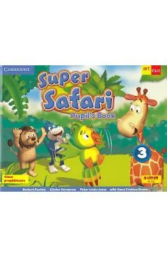 Coperta cărții Super safari 3. Pupil's Book. Limba engleza - Clasa pregatitoare - Herbert Puchta, Gunter Gerngross, Peter Lewis-Jones, Oana-Cristina Stoica