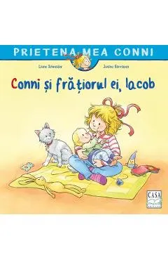 Coperta cărții Conni si fratiorul ei, Iacob - Liane Schneider, Janina Gorrissen