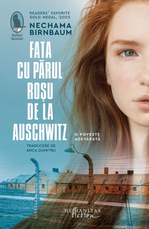 Coperta cărții Fata cu părul roșu de la Auschwitz