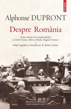 Coperta cărții Despre România