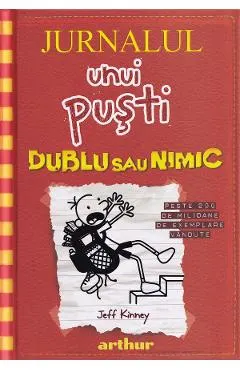 Coperta cărții Jurnalul unui puști (Vol.11) Dublu sau nimic