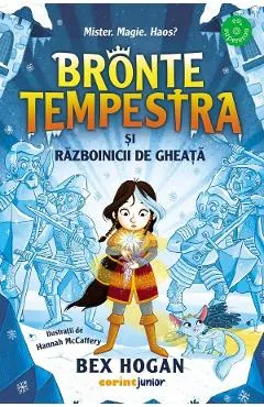 Coperta cărții Bronte Tempestra si razboinicii de gheata. Seria Bronte Tempestra Vol.2