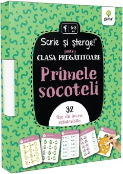 Coperta cărții Primele socoteli. Scrie si sterge! - Clasa pregatitoare