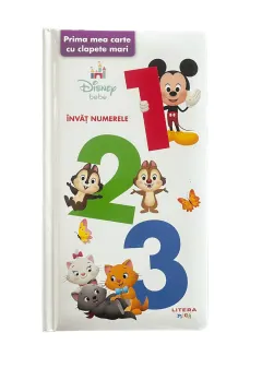 Coperta cărții Disney Bebe. 123. Prima mea carte cu clapete mari