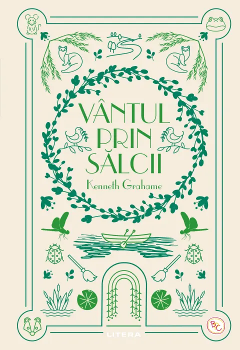 Coperta cărții Vantul prin salcii. Volumul 25. Biblioteca pentru copii