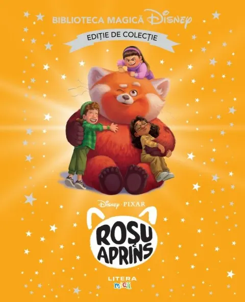Coperta cărții Rosu-aprins. Disney. Biblioteca magica. Editie de colectie