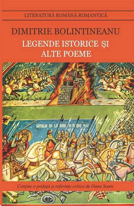 Coperta cărții Legende istorice și alte poeme