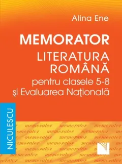 Coperta cărții Memorator. Literatura română pentru clasele 5-8 și Evaluarea Națională