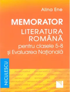 Coperta cărții Memorator. Literatura română pentru clasele 5-8 și Evaluarea Națională