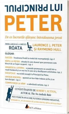 Coperta cărții Principiul lui Peter