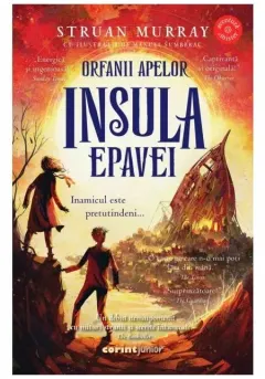 Coperta cărții Orfanii apelor. Insula epavei