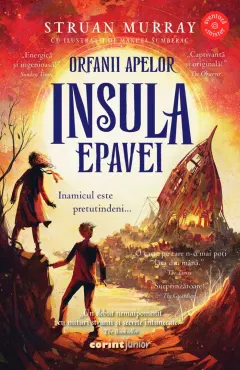 Coperta cărții Orfanii apelor. Insula epavei