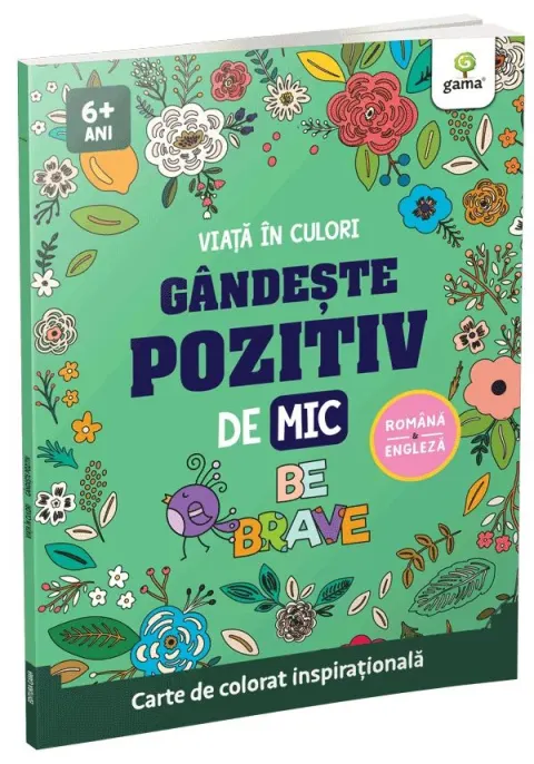 Coperta cărții Gandeste pozitiv de mic