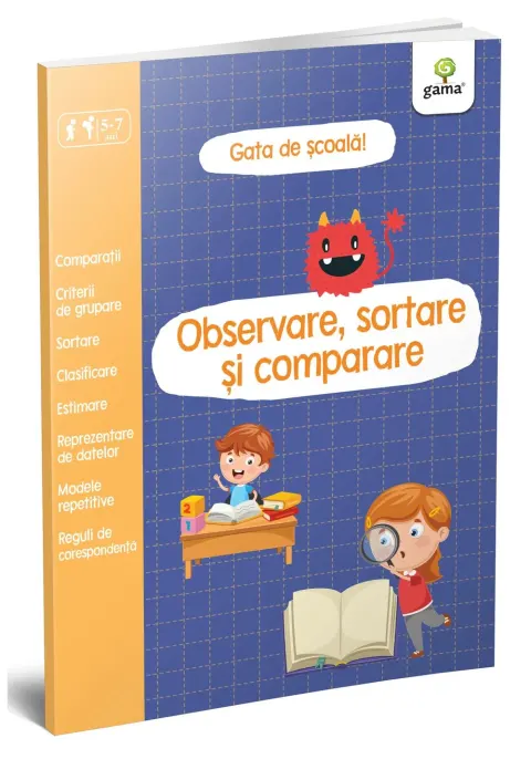 Coperta cărții Observare sortare si comparare