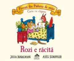 Coperta cărții Rozi e racita. Povesti din Padurea de stejar - Carte cu clapete
