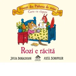 Coperta cărții Rozi e racita. Povesti din Padurea de stejar - Carte cu clapete