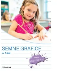 Coperta cărții Semne grafice. Caiet de lucru pentru grupa mijlocie (4-5 ani)