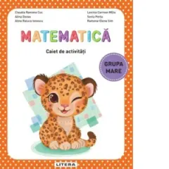 Coperta cărții Matematica. Caiet de activitati. Grupa mare