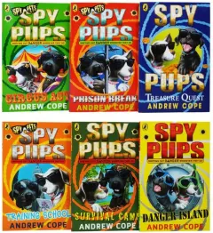 Coperta cărții Spy Pups 6 Books Collection Set