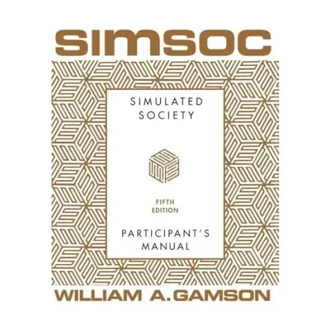 Coperta cărții SIMSOC: Simulated Society, Participant's Manual