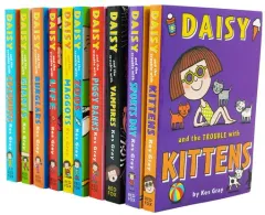 Coperta cărții Daisy & The Trouble With Kittens 10 Books Collection
