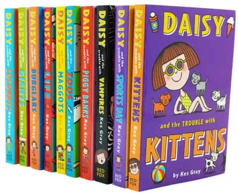 Coperta cărții Daisy & The Trouble With Kittens 10 Books Collection