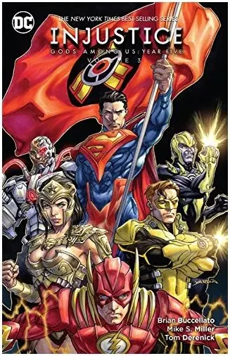 Coperta cărții Injustice : Gods Among Us