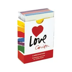 Coperta cărții Corita Kent Love Mini Journal Set