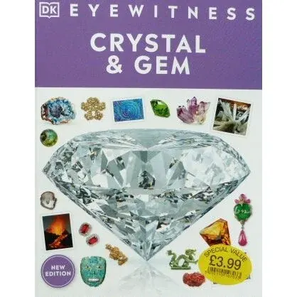 Coperta cărții Eyewitness Crystal and gems