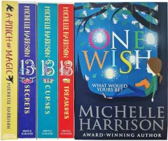 Coperta cărții Michelle Harrison Collection 5 Books Set (One Wish, The Thirteen Treasures, The Thirteen Curses, The Thirteen Secrets & A Pinch of Magic)