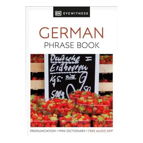 Coperta cărții Eyewitness Travel Phrase Book German, DK Publishing