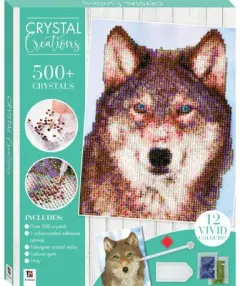 Coperta cărții Crystal Creations: Wolf Edition