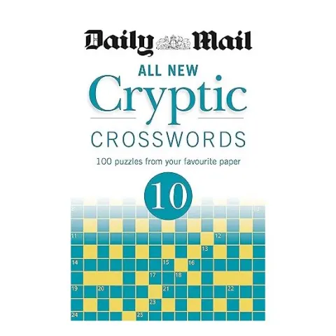 Coperta cărții Daily Mail All New Cryptic Crosswords 10