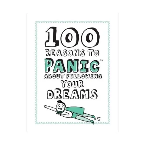 Coperta cărții Knock Knock 100 Reasons to Panic about Following Your Dreams