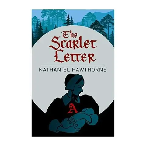 Coperta cărții The Scarlet Letter, Nathaniel Hawthorne