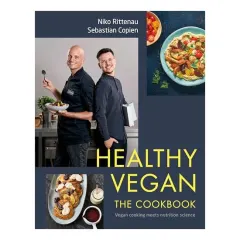 Coperta cărții Healthy Vegan the Cookbook, Niko Rittenau, Sebastian Copien