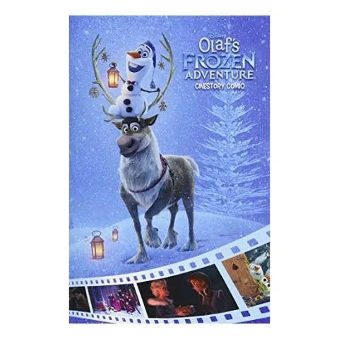 Coperta cărții Olaf's Frozen adventure, Disney