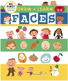 Coperta cărții Draw Color Fun Faces, Harriet Ziefert
