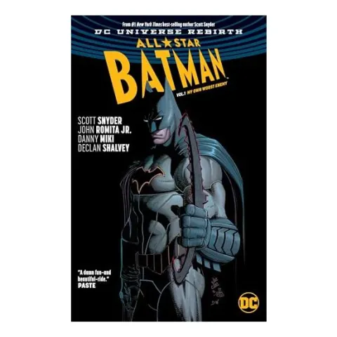 Coperta cărții All-Star Batman Vol. 1, SCOTT SNYDER