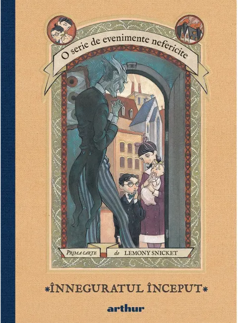 Coperta cărții Inneguratul inceput (O serie de evenimente nefericite, vol. 1)