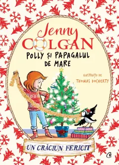 Coperta cărții Polly și papagalul de mare. Un Crăciun fericit