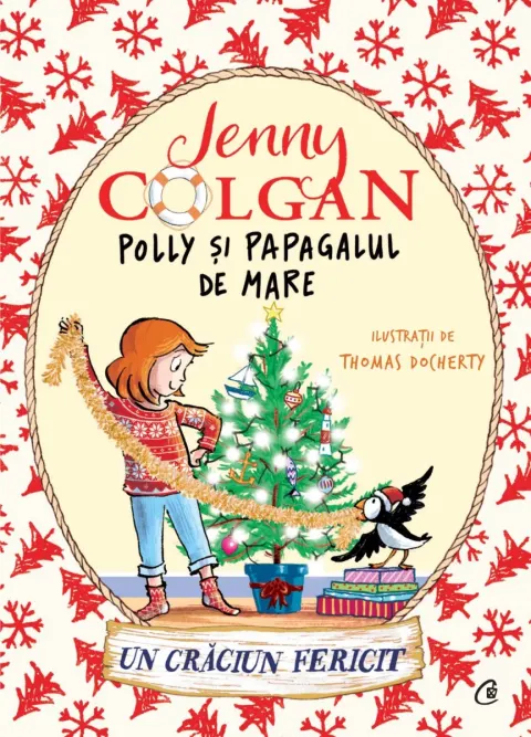 Coperta cărții Polly și papagalul de mare. Un Crăciun fericit