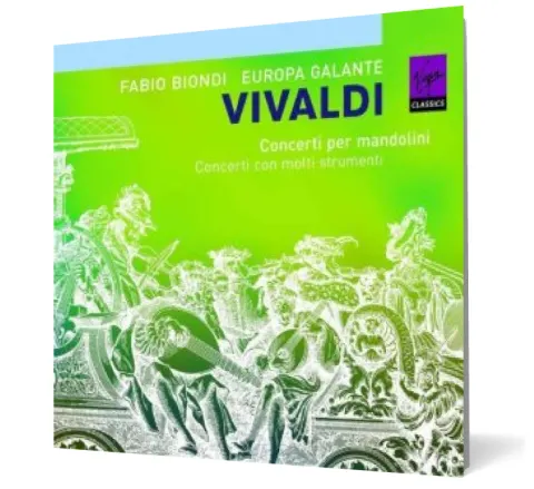 Coperta cărții Vivaldi - Concerti per mandolini