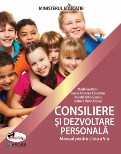 Coperta cărții Consiliere și dezvoltare personală. Manual pentru clasa a V-a