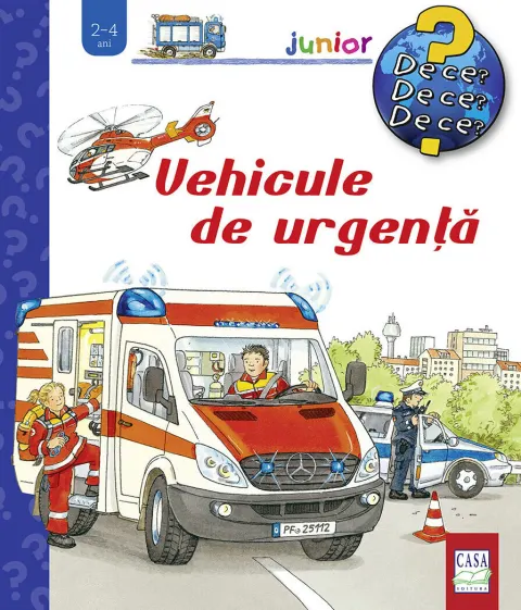 Coperta cărții Vehicule de urgență