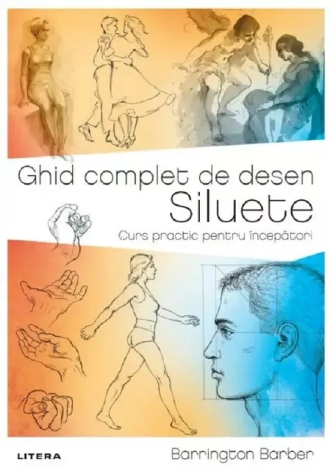 Coperta cărții Ghid complet de desen. Siluete