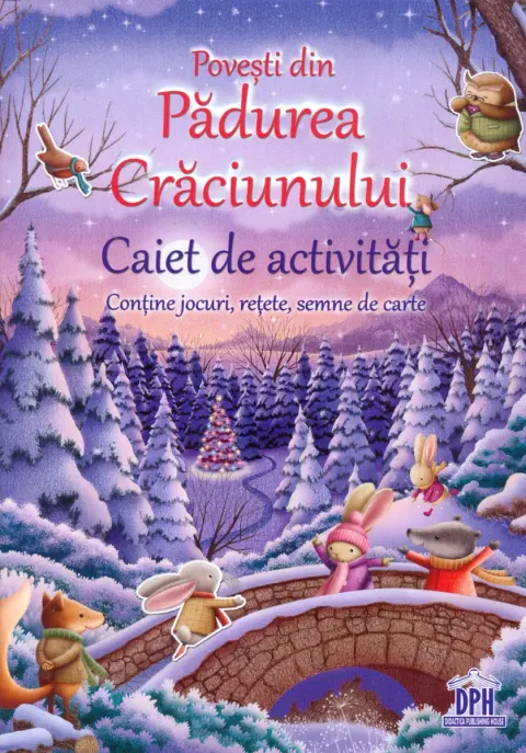 Coperta cărții Povesti din Padurea Craciunului. Caiet de activitati