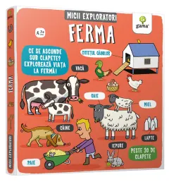 Coperta cărții Micii exploratori. Ferma