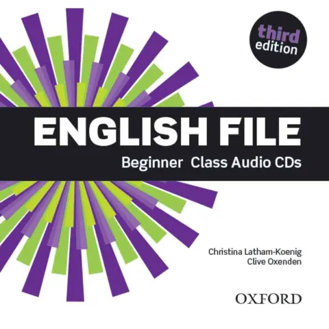 Coperta cărții English File 3E Beginner Class Audio CDs